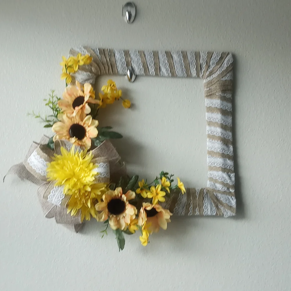 Springtime Frame Wreath